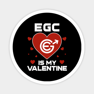 Evergrow Is My Valentine EGC Coin To The Moon Crypto Token Cryptocurrency Blockchain Wallet Birthday Gift For Men Women Kids Magnet